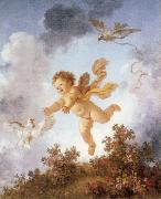 Jean-Honore Fragonard Pursuing a dove China oil painting reproduction